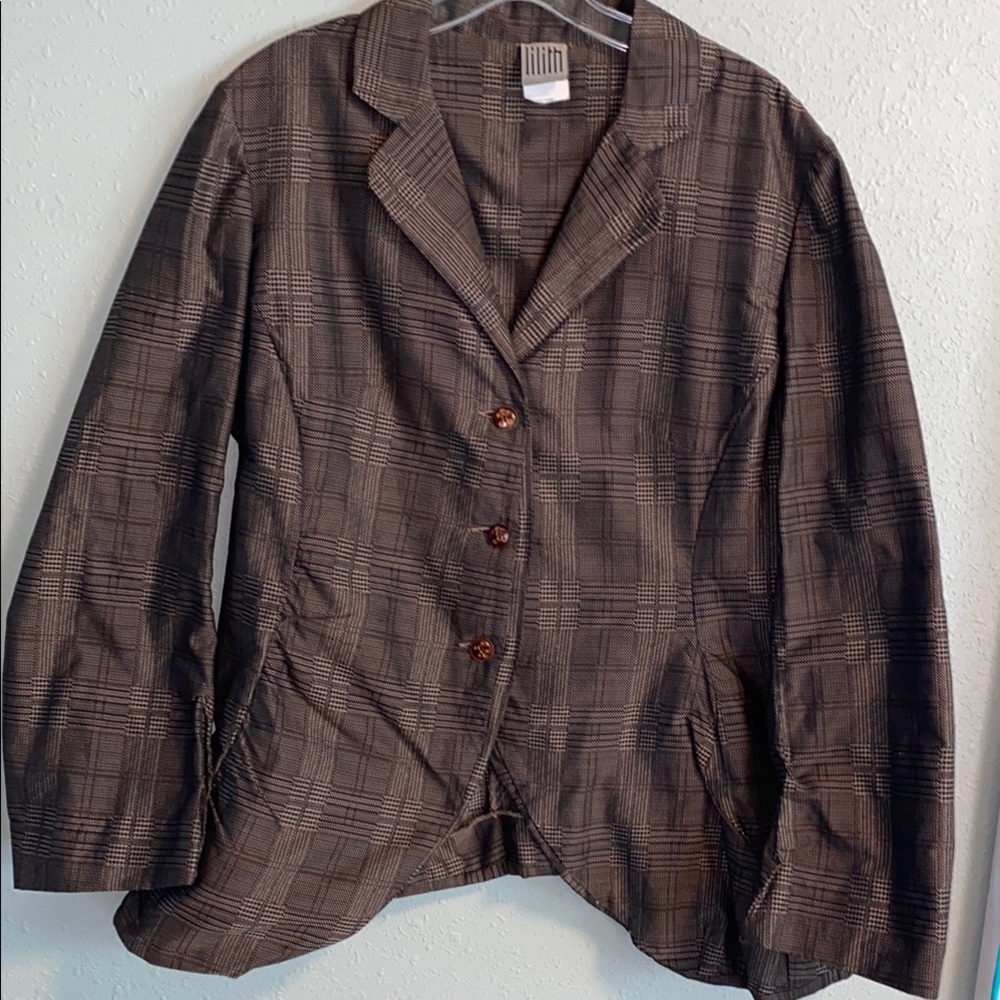 Lilith plaid jacket